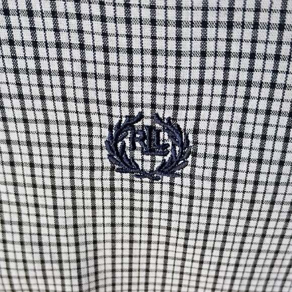 Ralph Lauren Bundle Kids Orange  Blue &  Grey Gingham Shirts Size 7  -grey 10 - Picture 8 of 16